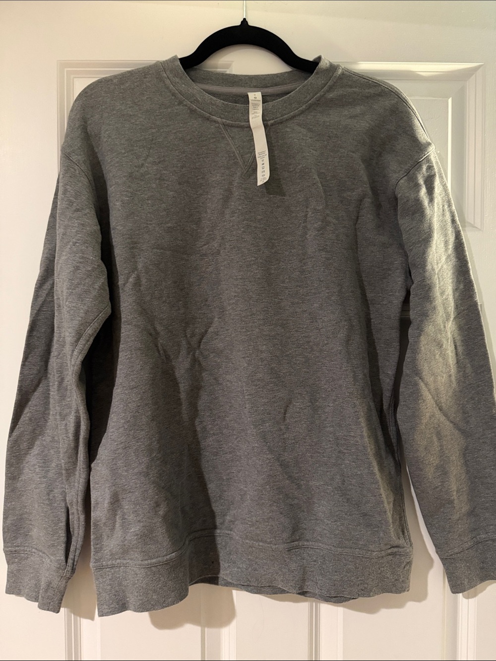 lululemon athletica Gray Crewneck Sweatshirt